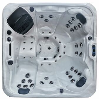 Hot Tub Santorini - 6 Person, 5 Seats, 1 Lounger - Hot tubs Portugal Algarve Online Shopping Site